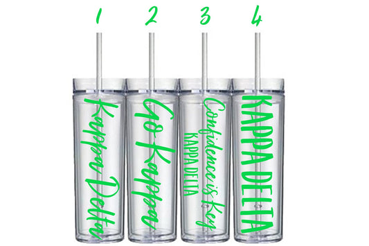 Kappa Delta Customizable 16 oz Tumbler