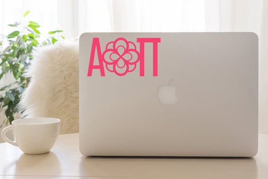 Alpha Omicron Pi Decal