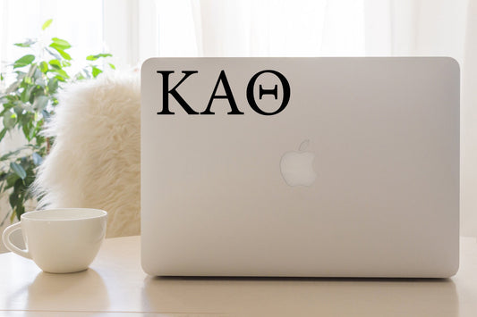 Kappa Alpha Theta Black Sticker