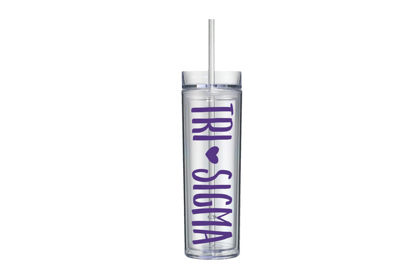 Sigma Sigma Sigma Skinny 16 oz Tumbler