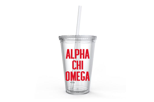 Alpha Chi Omega Classic Tumbler