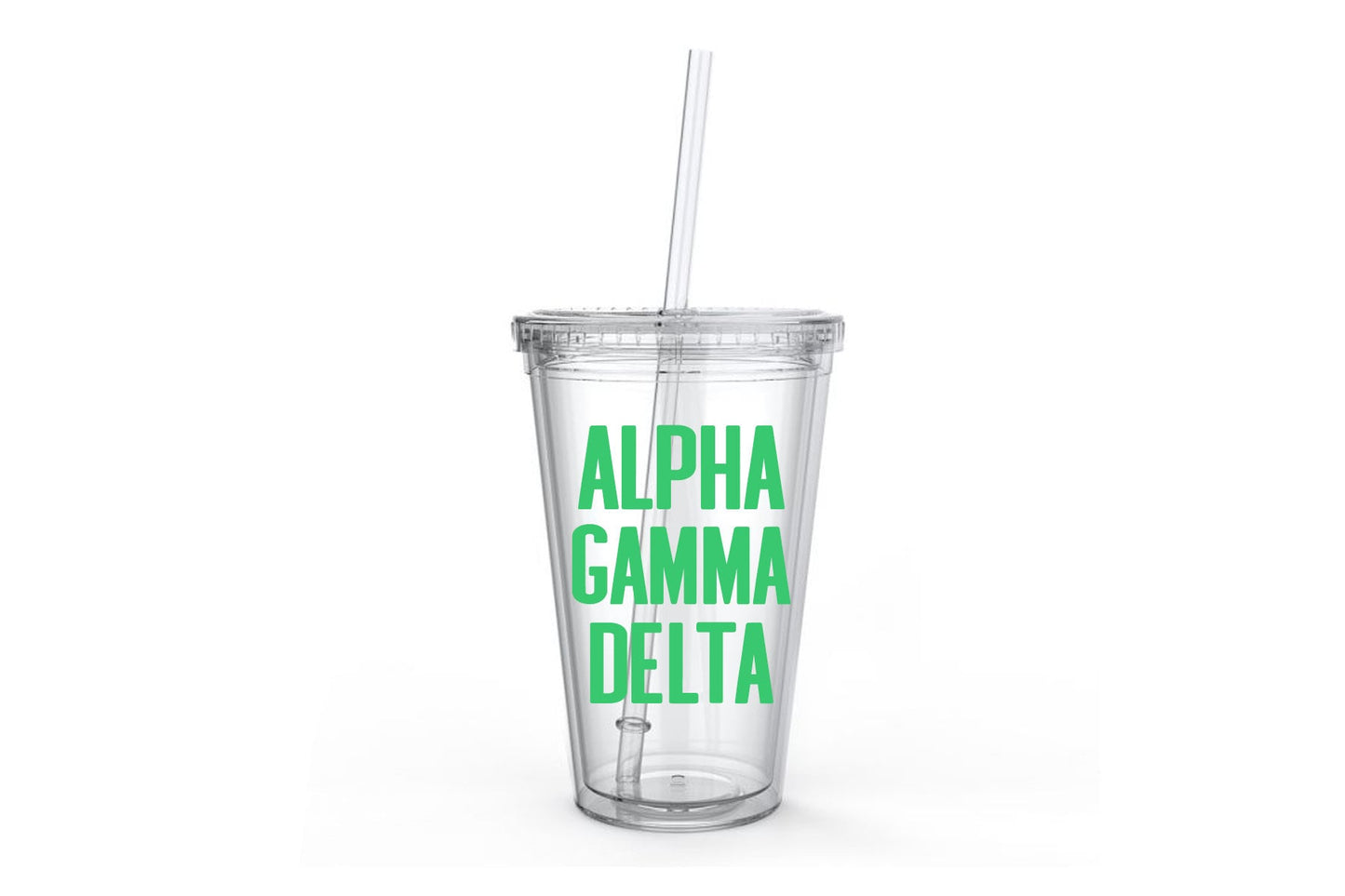 Alpha Gamma Delta Classic Tumbler