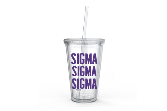 Sigma Sigma Sigma Classic Tumbler