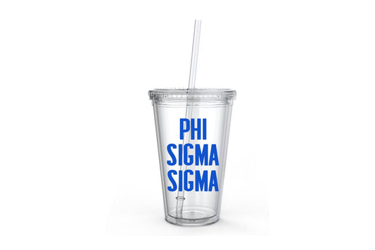 Phi Sigma Sigma Classic Tumbler