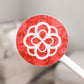 AOII Rose Sticker with rose background