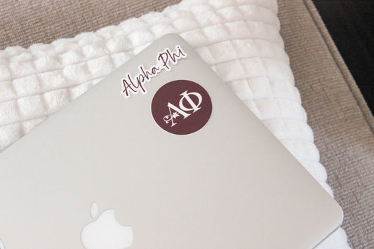 Alpha Phi Sticker set