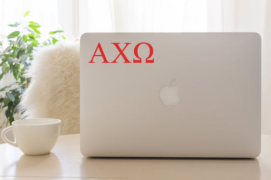 AXO Sticker in red