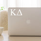 Kappa Delta White sticker 