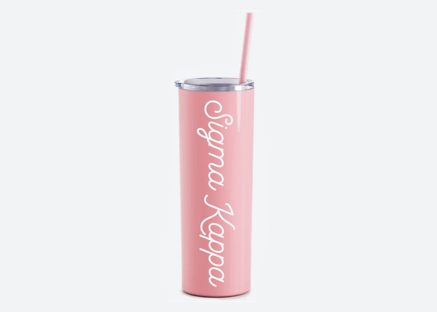 Sigma Kappa Pink 20 oz Tumbler