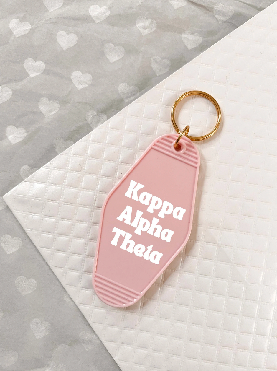Kappa Alpha Theta Keychain