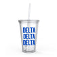 Delta Delta Delta Classic Tumbler