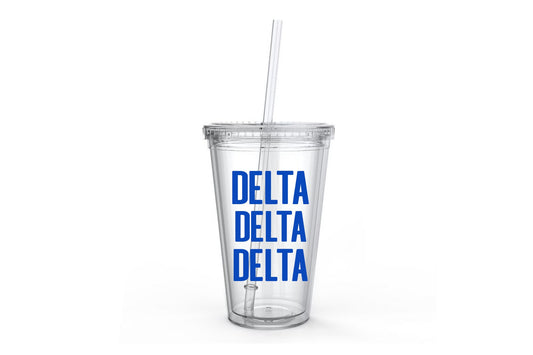Delta Delta Delta Classic Tumbler