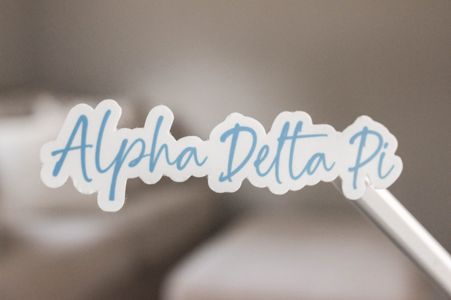 Alpha Delta Pi Laptop Sticker, ADPi Sorority Decal, Bid Day