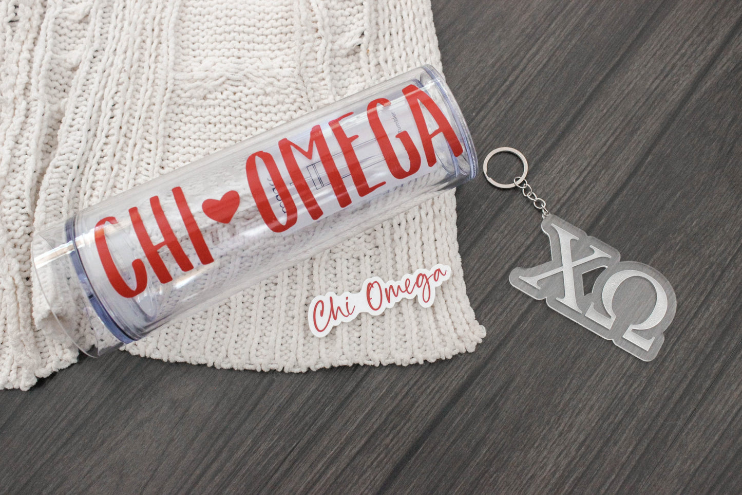 Chi Omega Gift Set, Sorority Bundle Bid Day Bag, Initiation, Graduation, Big Little Reveal