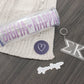 Sigma Kappa Gift Set, Sorority Bundle Bid Day Bag, Initiation, Graduation, Big Little Reveal