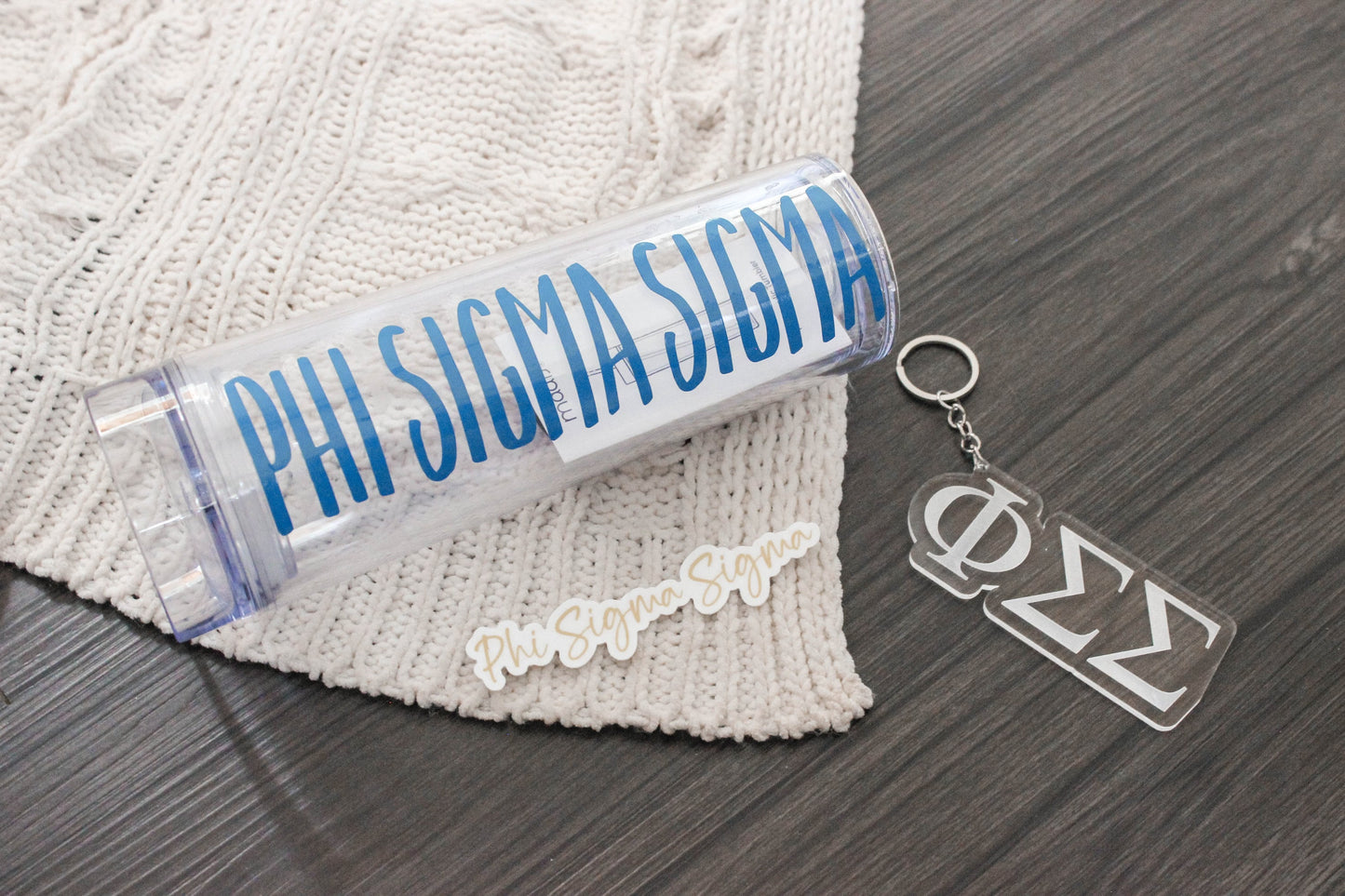 Phi Sigma Sigma Gift Set, Sorority Bundle Bid Day Bag, Initiation, Graduation, Big Little Reveal