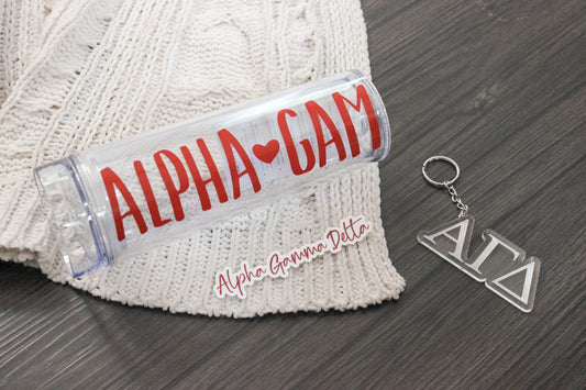Alpha Gamma Delta Gift Set, Sorority Bundle Bid Day Bag, Initiation, Graduation, Big Little Reveal